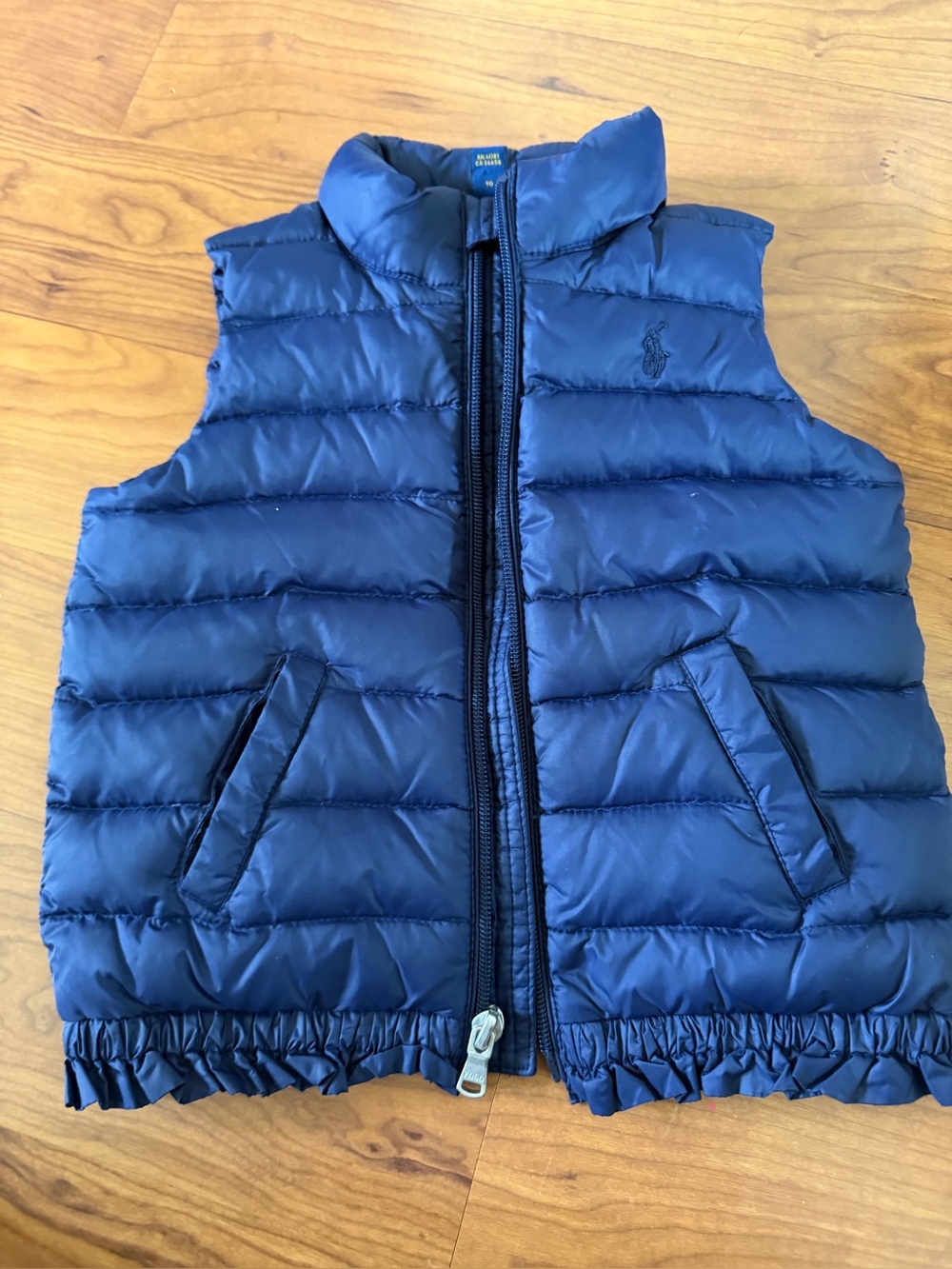 Polo by Ralph Lauren Boys Navy Quilted Puffer Vest